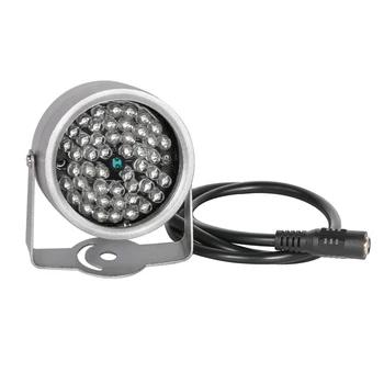 AZISHN CCTV LED 48IR iluminátor Svetlo INFRAČERVENÉ Infračervené Nočné Videnie kovové nepremokavé CCTV Vyplniť Svetla Pre CCTV kamery