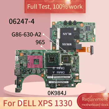 Pre DELL XPS 1330 06247-4 0K984J 965 G86-630-A2 DDR2 pre Notebook doske Doske celý test práce