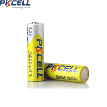 20Pcs/5crads PKCELL 1.2 V, AA Nabíjateľné Batérie Ni-MH 2600mAh AA Batérie pre Kamery/Blesk/Hračka
