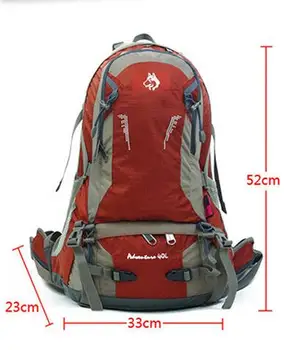Jungle Kráľa Nová značka vonkajšie profesionálne horolezectvo taška lezenie package cestovný batoh mužov a žien na koni batoh 40 L