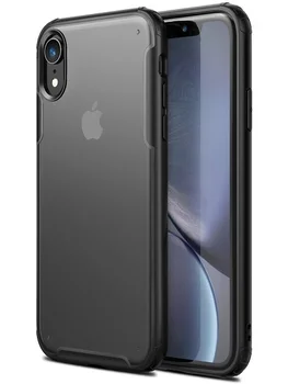 Slim puzdro pre iPhone XR s priehľadným prípade, ultra hybrid série caseport