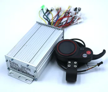 GREENTIME 36V/48V/52V/60V 800/1000W BLDC Elektrický skúter radič E-bike striedavé vodiča a smalrt LCD Displej, jeden súbor