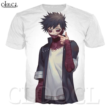 CLOOCL Môj Hrdina Akademickej obce Anime Grafikou Harajuku T-shirt 3D Tlačený Vzor Mužov-Krátke rukávy T-shirt Plus Veľkosť T-Shirt Top
