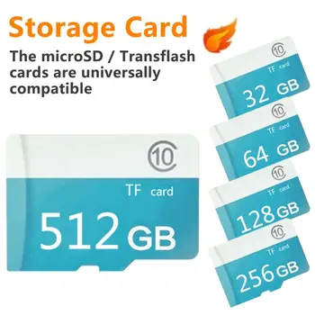 Micro SD Karty vysokorýchlostné Pamäťová Karta 1GB/2GB/4GB/ 8GB/16GB/32GB/64GB/128GB/256 GB/512 gb diskom Micro Tf Kariet Neutrálne Vysokej Kvality Pamäť