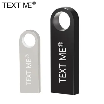 TEXT MI Mini kovové USB Flash Drive16GB 8 GB 4 GB flash disk kl ' úč 64 GB 32 GB, memory stick USB 2.0 Flash USB pero jednotky