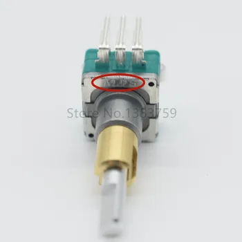 EC11EBB24C03 Dual osi encoder s vypínačom 30 polohy číslo 15 pulz bod rukoväť 25 mm