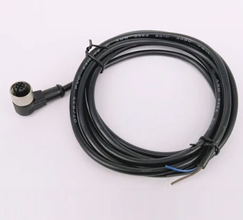 Ohnuté M8 M12 Konektor Blízkosti prepínač snímača konektor priamo 3PIN 4Pin hlavu Dĺžka 2 M/5M Kábel konektor plug Letectva