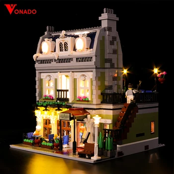 Led Svetlo Kompatibilný Pre Lego 10243 Stavebné Bloky, Ulice Mesta 15010 Tvorca Parížskej Reštaurácii Hračky (svetlo s akumulátorom box)