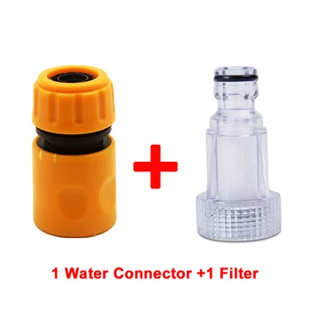 2 Ks/set Auto práčka Vodný Filter Pre Karcher K Sérii vysokotlakovú umývačku Pripojenie Pre Karcher K2 K3 K4 K5 K6 K7