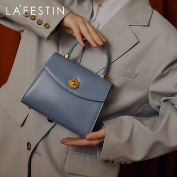 LA FESTIN Taška ženy 2020 nové trendy retro jediný ramenný messenger taška módne nádherná kožená taška