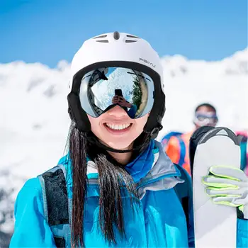 Vonkajšie dospelých Bezpečnosť, Lyžiarska Prilba Integrally-tvarovaný Muži Ženy Sneh, Lyžovanie, prilby, Skateboard, Snowboard Prilbu Na Motocykel