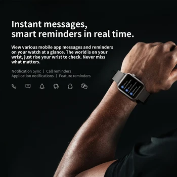 Lokmat Čas Plný Touch Smart Hodinky Ženy Móda Smartwatch Mužov Srdcového tepu Nepremokavé Fitness Tracker pre iOS a Android