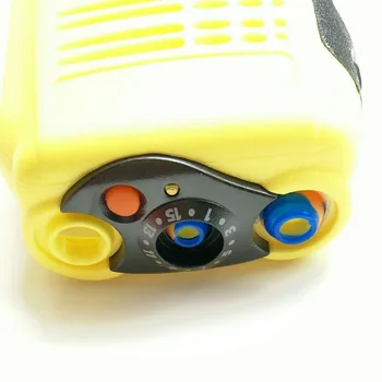 15PCS Žltá Bývanie Prípade Predný Kryt Plášťa Gombík Spp Digitálne Tlačidlá Pre Motorola GP338 GP380 obojsmerná Rádiová
