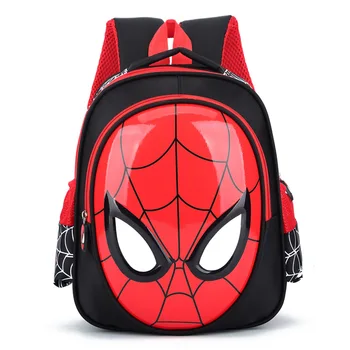 Nové Chlapci 3-6 ročných 3D Školské Tašky Dieťa Spider Knihy taška Deti Ramenní Taška Satchel Batohu 2020 Teplé Nepremokavé Batohy
