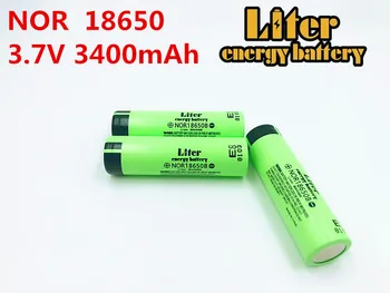 Liter energie batérie 1PCS originálne 18650 3,7 V 3400MAH batérie NOR18650B lítium-iónová Rechargebale batérie pre tablet pc