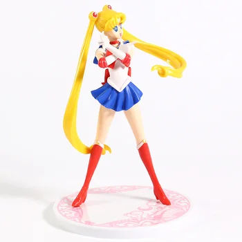 Sailor Moon Tsukino Usagi PVC Obrázok Collecitble Brinquedos Hračka Bábika