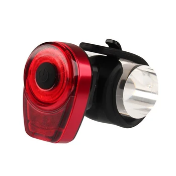 150 Lumen USB Nabíjateľné Vodotesný LED Cyklus Zadné Lampy Farebné Červené Koleso zadné Svetlo &T8