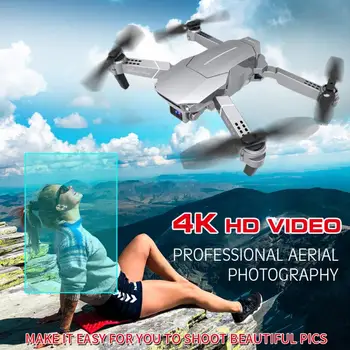 2020 Nová Limitovaná Edícia E98 Zvýšenú Životnosť Batérie Leteckých Drone Profesionálne HD 1080P/ 4K Skladacie Drone Bezdrôtový Wifi Deti Darčeky