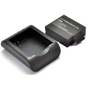 EKEN Batérie (PG1050 Batérie ) + Duálny USB Nabíjačka Pre SJCAM SJ4000 sj8000 sj9000 H9 H9R H8 H8R H8PRO SOOCOO C30 Šport Fotoaparát