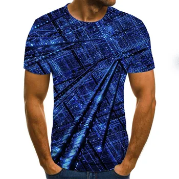 2020 Nové T-shirt Ležérny Štýl 3D Vytlačené T-shirt pánske, dámske tričko Lete Krátky Rukáv O-Krku Topy a T-Shirt