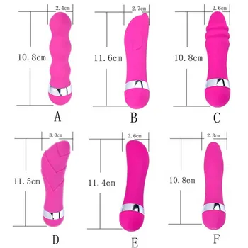 Dildo Vibrátory stimulátor klitorisu čarovná palička stick Vaginálne Masáž Masturbator G Mieste Bullet Vibrátor Sexuálne Hračky Pre Ženy