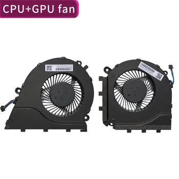 Nové Originálne pre HP ZNAMENIE PLUS 17-W119TX TPN-Q174 17-w103no 17-w104ng 17-W104ND CPU GPU Prenosný Chladiaci ventilátor 910441-001 862954-001