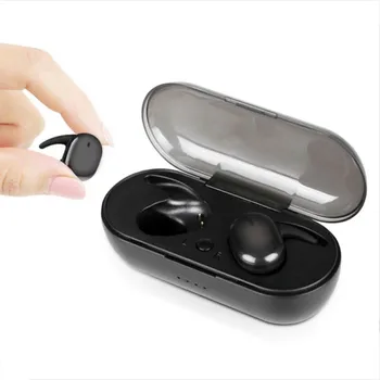 TWS Športové Bezdrôtové Bluetooth Slúchadlá Stereo sluchadla, Prenosné Slúchadlá S Mikrofónom A Plnenie Box