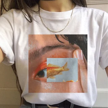 Vtipné Móde Tlačiť T-shirt Vtip Osobnosti Módy Harajuku, T Košele Nové Letné Príležitostné Voľné&slim Fit Ženy Oblečenie Kawaii
