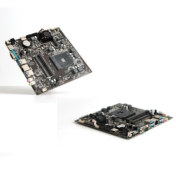 Pre AMD A320 Tenké ITX Priemyselné riadiace Doska AM4 32G Dual-Channel Stolný All-In-One MINI základnej Doske Počítača