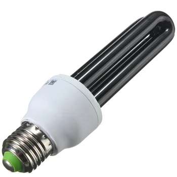 220V E27 15-40W UV Žiarovka UV žiarenie Ultrafialové CFL Žiarivky Žiarovky Špirálová Enegy Ukladanie Čierne Svetlo Fialová Lampy, Osvetlenie