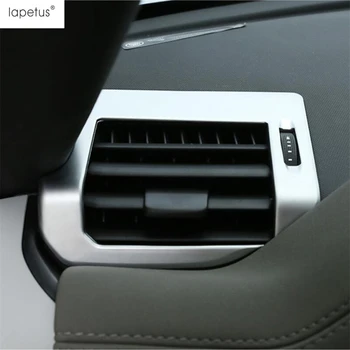 Dashboard Strane Klimatizácia AC Otvor Kryt Zásuvky Výbava Pre Land Rover Defender 110 2020 2021 Uhlíkových Vlákien Vzhľad / Matný Auta