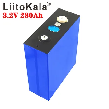 1PCS LiitoKala 3.2 v 280Ah lifepo4 lítiové batérie, 3.2 v Lítium-železo-fosfát batérie pre KUTILOV, batéria, invertor vozidla RV