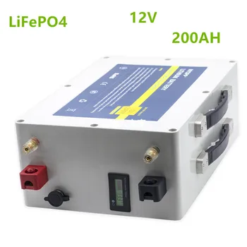 Lifepo4 12v 200ah batérie lifepo4 12V lítiové batérie vstavaný BMS pre elektrické motorových lodí,golf cart,solárny systém
