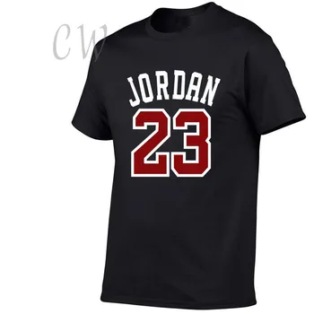 2020 Novej Značky Oblečenia Jordánsko 23 Mužov T-shirt Swag T-Shirt Bavlna Tlač Mužov tričko Homme Fitness Camisetas Hip Hop Tričko