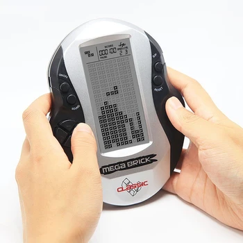 Powstro Retro Klasický Tetris Mobilné Hry Hráči Detstva Elektronické Hry, Hračky LED Herné Konzoly s postavený v 26 hry