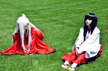 Klasické Anime Inuyasha Kikyou Oblečenie Japonskom Štýle Kimono Cosplay Kostýmy Maškaráda Roztomilé Čarodejnice Jednotné Fáze Kostým S-XXL