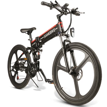 EÚ Zásob Pôvodných SAMEBIKE LO26 Elektrický Bicykel 21 Smart Rýchlosť Skladania Klince Klince MTB Bike, Motor 350W S Eú Plug