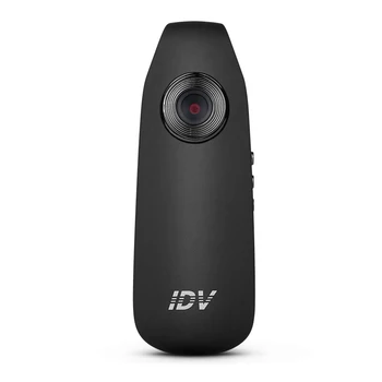 HD 1080P 130 Stupeň Mini Videokamera Detekcia Pohybu Dash Cam Policajný Orgán na Motocykel, Bicykel, Pohyb Kamery 560 MAh