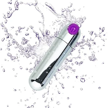 Nabíjateľná Mini Bullet Vibrátor G-Spot Stimulátor Klitorálny Sexuálne Hračky, USB Nabíjanie 10 Rýchlosť Silné Vibrácie pre Ženy/Začiatočníkov