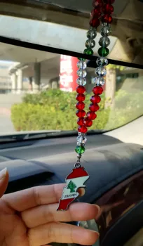 Libanon Náhrdelník Chladnička Magnety Home/Office Visí Liban Vlajka Libanonskej Modlitba Korálky Ruženec, Banner, Auto Nálepky, Telefónne Prípade