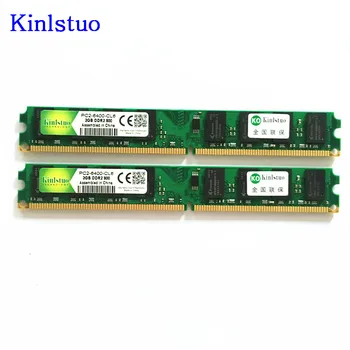 Kinlstuo pre Intel a AMD DIMM PC desktop RAM DDR2 800 533 667 Mhz - 1Gb 2Gb 4Gb RAM PAMÄŤ MEMORIA DDR2 2GB/DDR2, 4G