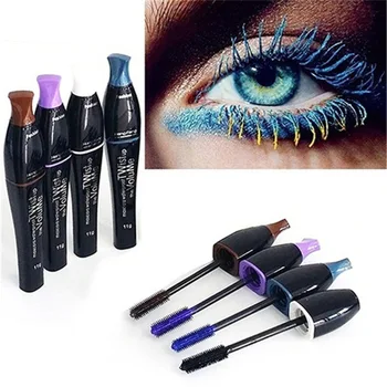 500pcs 4 Farebné Cosplay Mascara Waterproof Mihalnice Express make-up Colossal Riasenky, očné Make Up a Kozmetické DHL