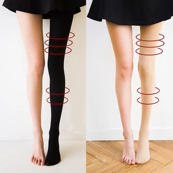 Pani micro-tlak pantyhose body shaping nosenie tenké tenké dámske ponožky boky brucha stovepipe nylon dámske kompresné ponožky