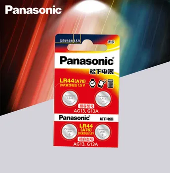 Panasonic 30pc 1,5 V Tlačidlo Článková Batéria lr44 Lítium-Mince Batérie A76 AG13 G13A LR44 LR1154 357A SR44 Originálne