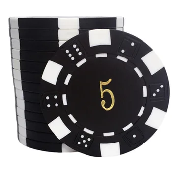 25 ks/set Pokerové Žetóny Texas Hold ' em 11.5 g ABS Kolo Hodnota Casino Mince Poker Veľkoobchod