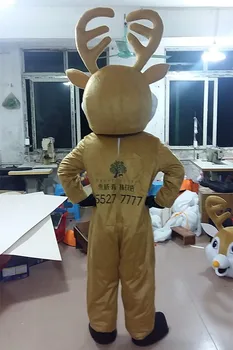 High End Anime Elk Jeleň Cospaly Kostýmy Moose Maskot Kostým Pre Dospelých Hot Predaj Moose Karneval Mascotte Maškarný Súpravy