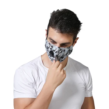 2020 Zimné Textílie Úst Maska Umývateľný Ženy Maska Anti Fog Prachu a Oparu Mužov Úst Mascarillas S PM 2.5 Filtre Masku na Tvár