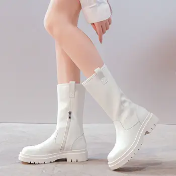 Iny Luxus Chelsea Boots Ženy Členková Obuv Robustný Zimné Topánky na Platforme, Členkové Topánky Pošmyknúť Na Robustný Päty BV Boot Značky Dizajnér