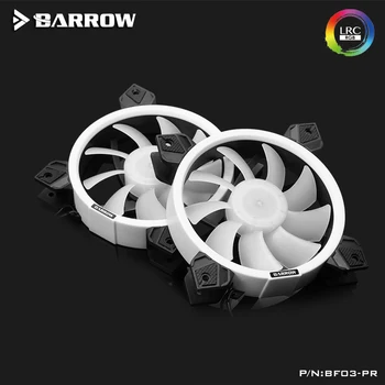 Barrow LRC2.0 5v Aurora RGB vodou chladený vzduchom chladený nastaviteľný krúžok svetelný efekt hydraulického ložiska PWM studenej odťahový ventilátor BF03-PR