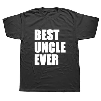 Otcovia Deň Dar Najlepšie Strýko Niekedy Dospelých T-shirt Mens Tshirt O Krk Krátke vtipné Strýko Darček Tee Tričko